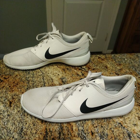 Nike Roshe G Spikeless Mens Golf Shoes | Size 14 | Black White AA1837-008 main image 8